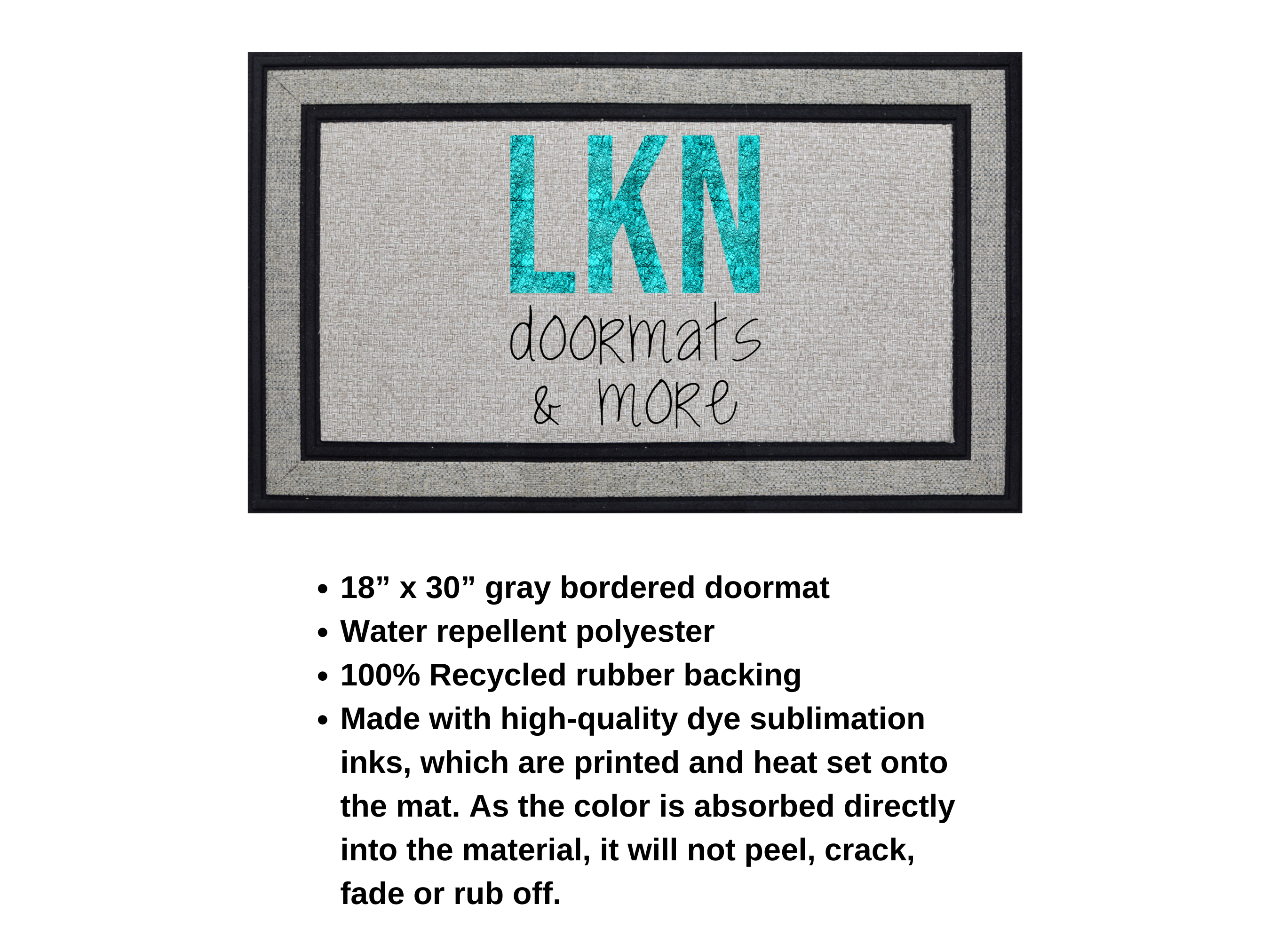 Welcome To Our Home - Personalized Door Mat Custom Number of Family Me -  LakeAndWind