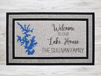 Welcome to the lake house doormat