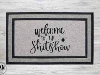 Funny Doormat – “Welcome to the Shitshow” Mat