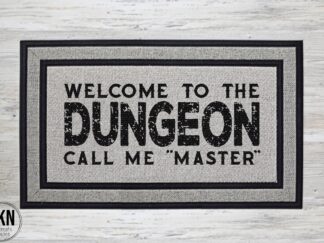 Welcome to the Dungeon Call Me Master doormat