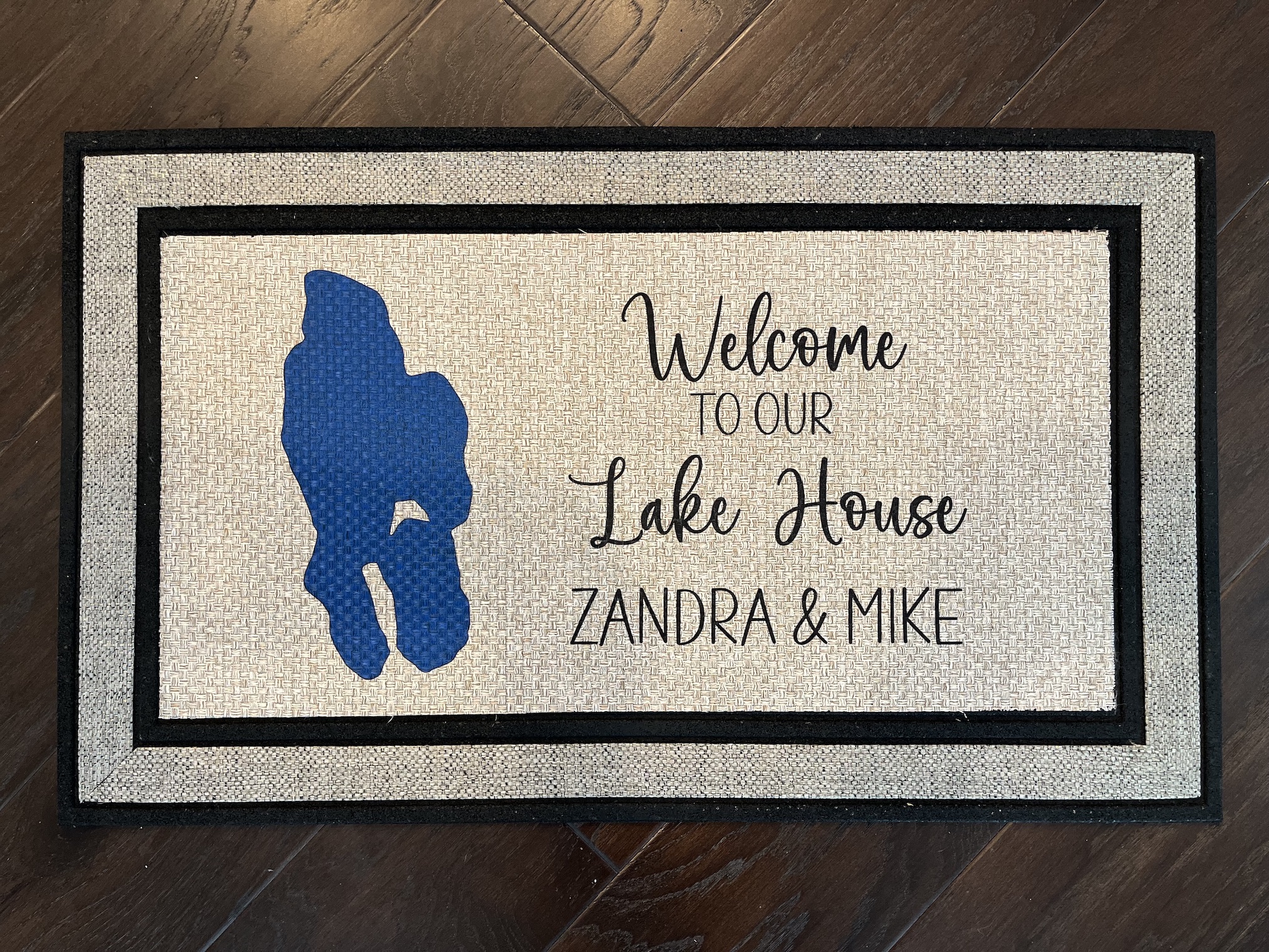 Door Mat - Leasing Center. Welcome residents and guests with