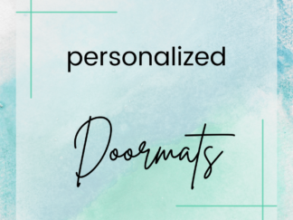 Personalized doormats
